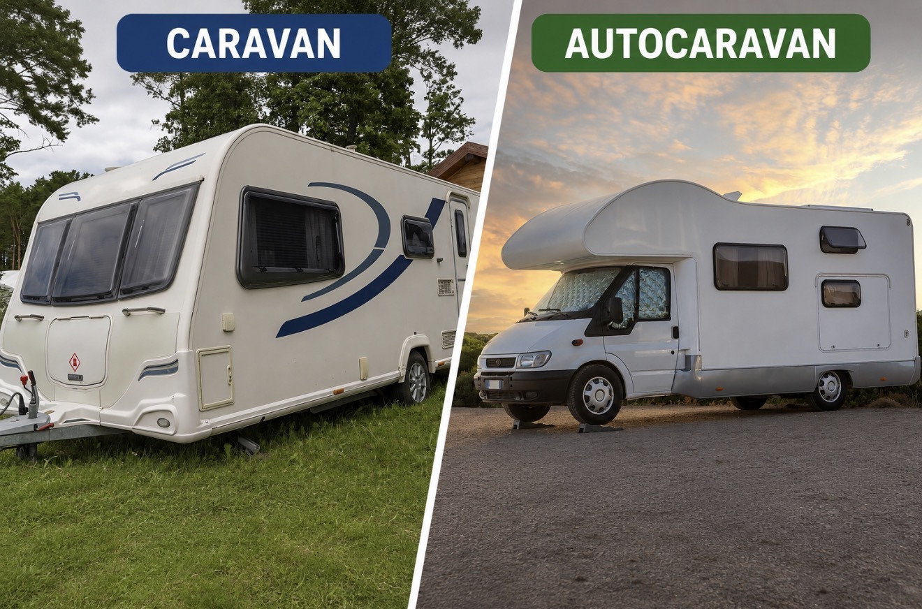 Caravan e autocaravan