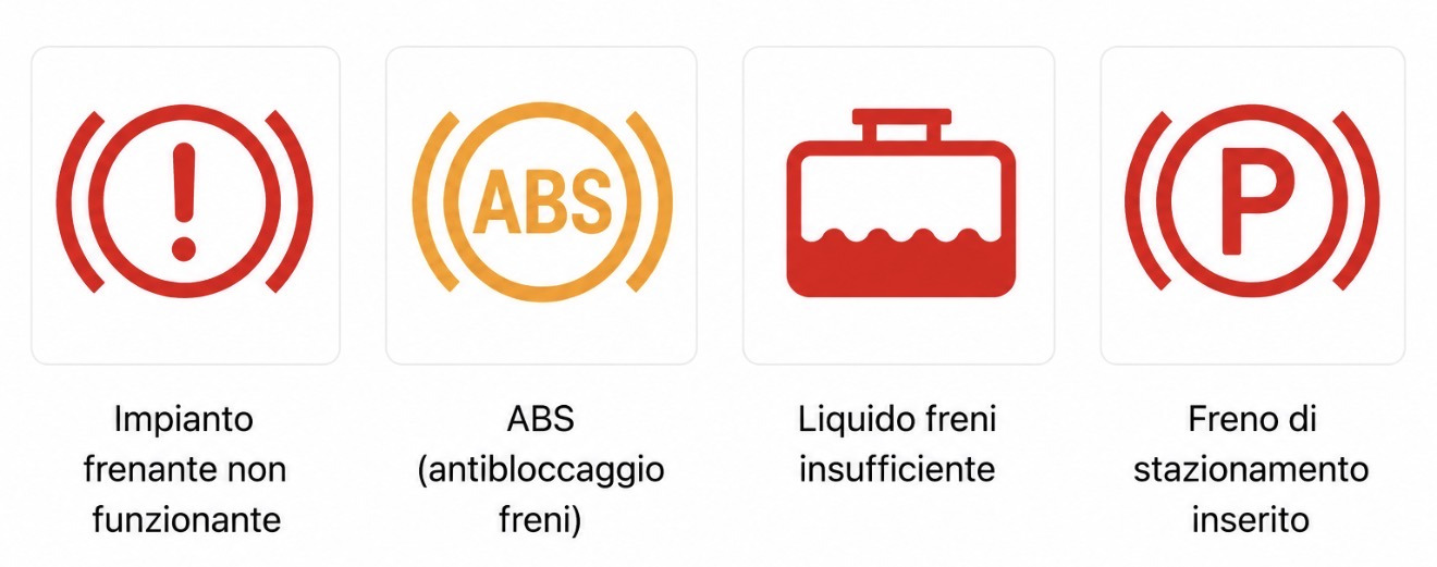Freni, ABS e freno di stazionamento