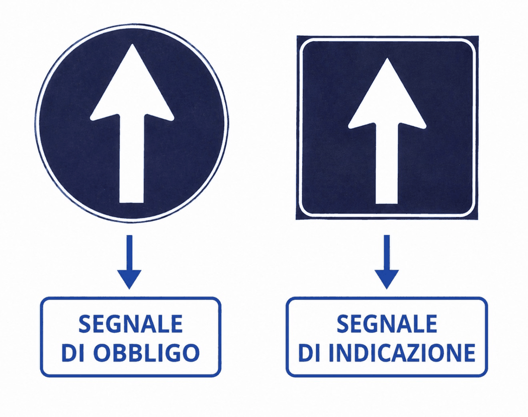Direzioni consentite e passaggi obbligatori